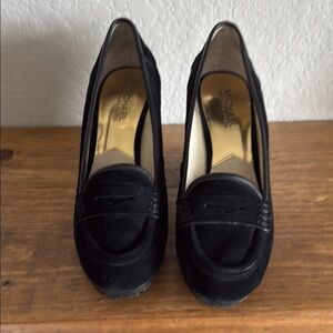 Michael Kors Black Flats Timeless Design